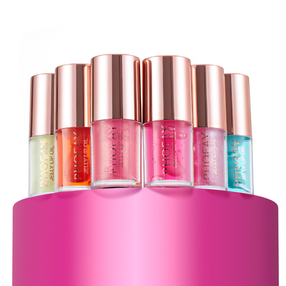 PHOFAY Jelly Lip Oil – Moisturizing Non-Sticky Gloss